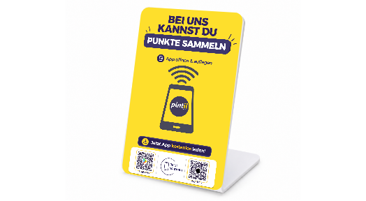 Pintii Display für den Kassenbereich G1